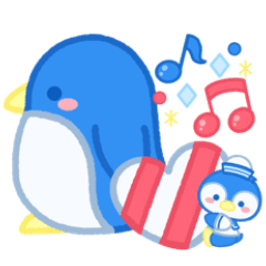 [LINEスタンプ] マリン♪もこもこスタンプデコ