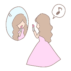 [LINEスタンプ] ゆるふわ♡女の子