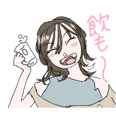 [LINEスタンプ] m_mirai10