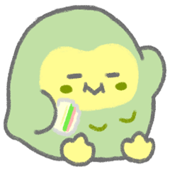 [LINEスタンプ] まるいとりのこぽぽ