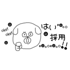 [LINEスタンプ] 子犬と子猫のお仕事+普段スタンプ