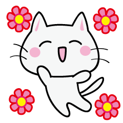 [LINEスタンプ] あまえんぼニャンコ