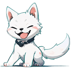 [LINEスタンプ] ファンモン犬(英語版)