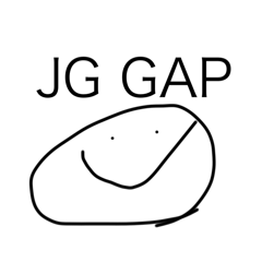 [LINEスタンプ] jg gap