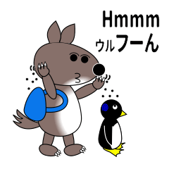 [LINEスタンプ] うさぱっかー の毎日使える ウルフな冒険30