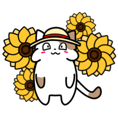 [LINEスタンプ] ぷくぷくほっぺのゴッちゃん 夏編