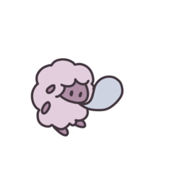 [LINEスタンプ] 過眠症のヒツジ