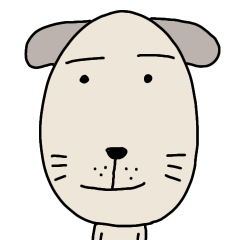 [LINEスタンプ] ふつうの犬 3