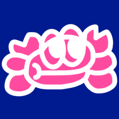 [LINEスタンプ] かにちゃん001