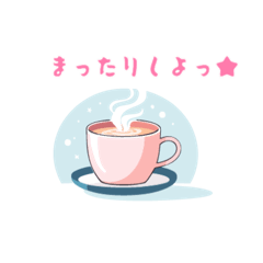 [LINEスタンプ] シンプルなお食事スタンプ パステルカラー