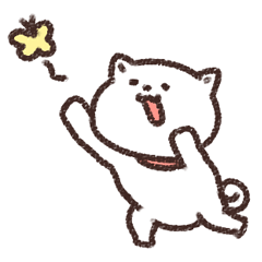 [LINEスタンプ] 白柴伝2