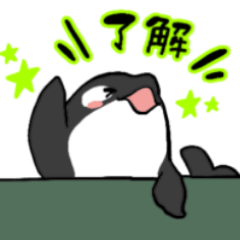 [LINEスタンプ] シャチとか海の生き物とか