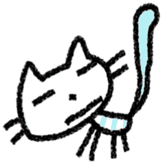 [LINEスタンプ] 某某猫/まあまあねこ 表情コロコロ