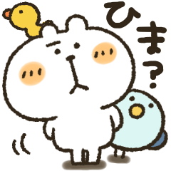 [LINEスタンプ] くまぴ★お誘いスタンプの画像（メイン）