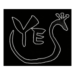 [LINEスタンプ] ぱら筆文字クラブ❶YES