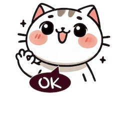 [LINEスタンプ] ふわふわ猫ちゃんスタンプ達