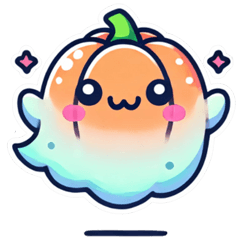 [LINEスタンプ] ゆめかわモンスター ハロウィン編の画像（メイン）