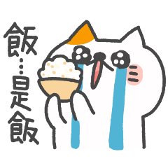 [LINEスタンプ] ビーニーキャット•減量5日目