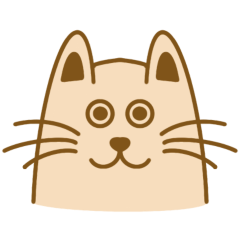 [LINEスタンプ] Messages on a Cat Plate Sticker Ver.