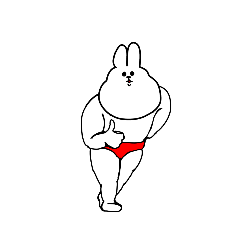 [LINEスタンプ] うざぎサン