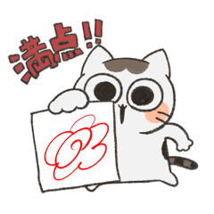 [LINEスタンプ] さちにゃち ちょこっと幸せお裾分け！