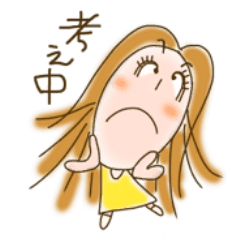 [LINEスタンプ] やる気の私スタンプ【似顔絵編】