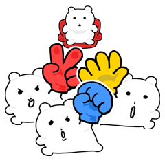 [LINEスタンプ] ハムスター観客