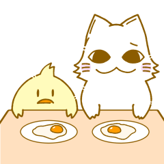 [LINEスタンプ] ピィとミィ