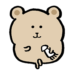 [LINEスタンプ] 愛しき茶くま