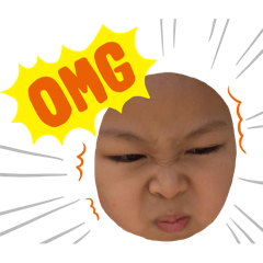 [LINEスタンプ] おもしろ百面相