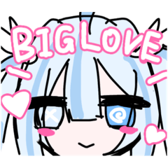 [LINEスタンプ] ♡スタンプ♡魔法少女あめちゃんの画像（メイン）