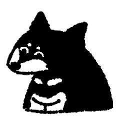 [LINEスタンプ] 黒柴の小太朗