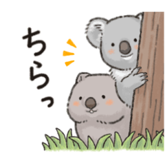 [LINEスタンプ] ほんわかオセアニアーズ