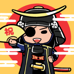 [LINEスタンプ] 伊達武将隊キャラスタンプ その陸