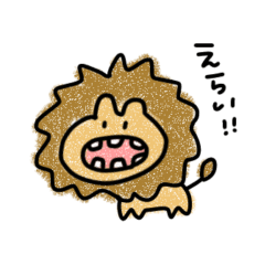 [LINEスタンプ] ななこもちのどうぶつらくがき