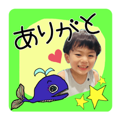 [LINEスタンプ] happy art / yuzu boy④