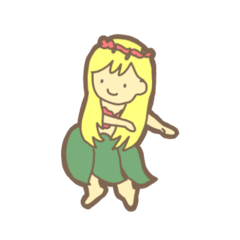 [LINEスタンプ] アワサイン夏