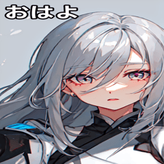 [LINEスタンプ] ささやき女の子 3