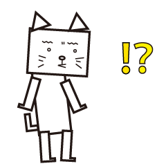 [LINEスタンプ] ネコのキューブ5