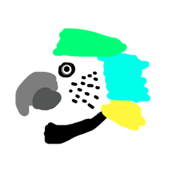 [LINEスタンプ] 手描的家動物1